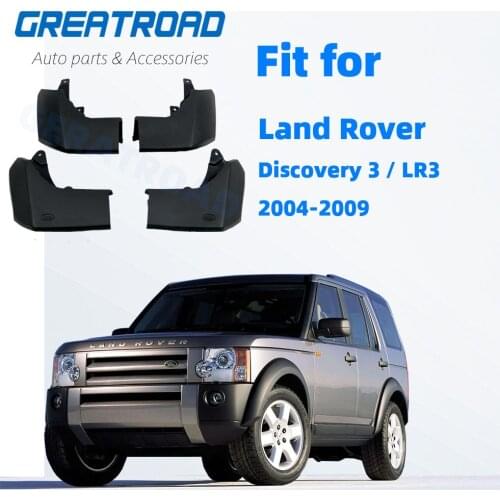 FIT FOR LAND ROVER DISCOVERY 3 2004 2005 2006 2007 2008 LR3 MUDFLAPS MUD FLAP SPLASH GUARD MUDGUARDS FENDER ACCESSORIES