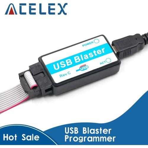 Mini Usb Blaster Programmer For Altera With Cable For CPLD FPGA NIOS JTAG Altera Programmer For Arduino Diy Electronic Kit