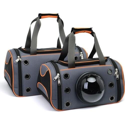 Pet Dog Carrier Bag Space Shape Breathable Handbag Puppy Outdoor Travel Shoulder Bag Soft Kennel Large Small Dogs Cats Foldable