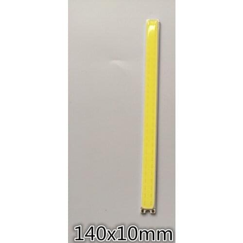 LED COB light strip lamp lamp panel of 12V lamp strip surface plate 140x10mm DIY white