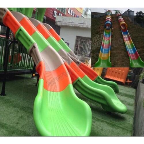 Outdoor Playground Joining Plastic Assembling Slide Accessories,Amusement Tube Mlide Pieces Mustomized Made