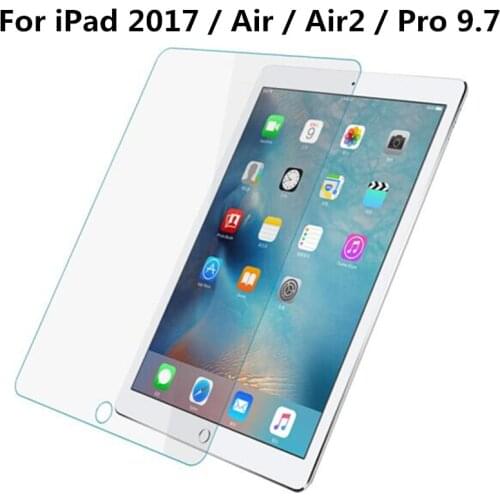 Tempered Glass Screen Protector for Apple iPad 2018 2017 Air Air 2 9.7 / 5 6 iPad5 iPad6 A1893 9.7 inch Tablet Protective Film