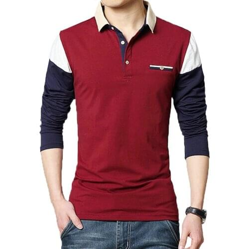 ZOEQO Long Sleeve Polos For Men