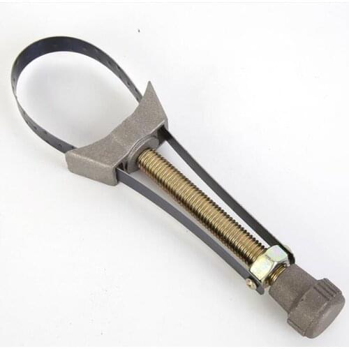 1pc Car Auto Oil Filter Removal Tool Strap Wrench Diameter Adjustable 60mm To 120mm Hand Tools