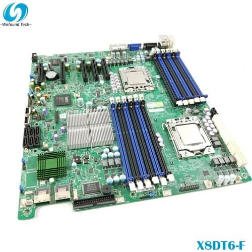 100% Working server Motherboard for X8DT6-F 5520 Support for discrete graphics Fully Tested