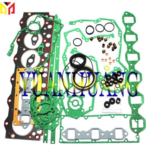 6D95 6D95S 6D95L S6D95 Engine Full Gasket Kit Overhual Set For Komatsu Excavator Tractor Cylinder Head
