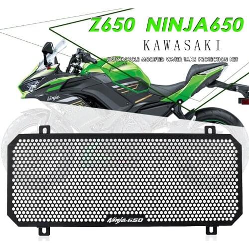 For KAWASAKI Z650 NINJA 650 NINJA650 2017-2021 2020 2019 Motorcycle Accessories Radiator Guard Grill Cover Protector