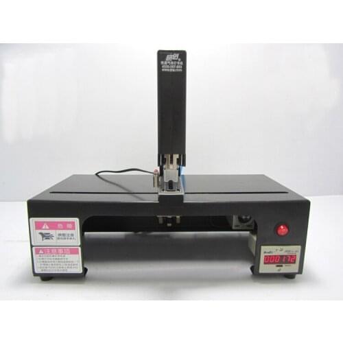 Single-head automatic stapler Fast Pneumatic Stapler Paper Binder Binding machine With Pedal 180times/min 220V