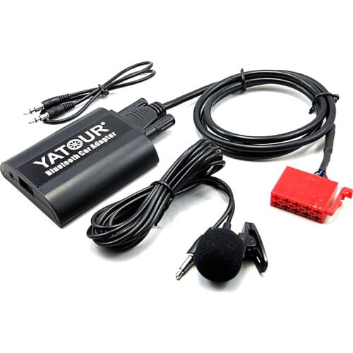 Yatour Car Bluetooth AUX Adapter For Mercedes Benz 1994-1998 W202 C140 W140 V140 W210 OEM Head Unit CD Charger Radio Command