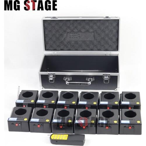 Fireworks Base Wireless Remote Control Systems 12Cues Wedding Machine Cold Fountain Stage Lighting Effect For Wedding