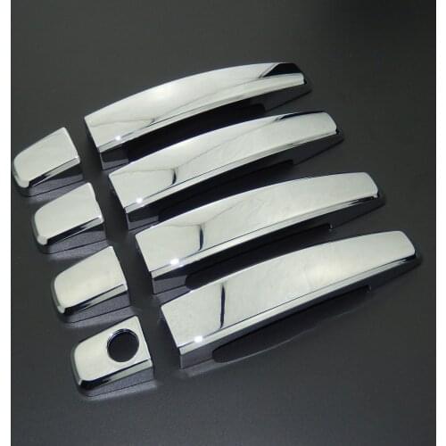 For Chevy Chevrolet Captiva / Holden Captiva 2006-2015 Chrome Door Handle Covers Trim Car Styling Decorate 2007 2008 2009 2010