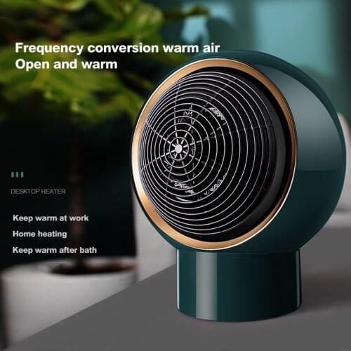 500W Mini Portable Electric Heater Warm Heating Air Fan Energy Efficient Home Office Desktop Bathroom Radiator Warmer Quiet QN15