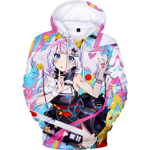 Kaguya Luna 3D Hoodie Fashion Fall Winer Suit Hoodies Sportswear Hooded HIP HOP Women/Men Hoodie