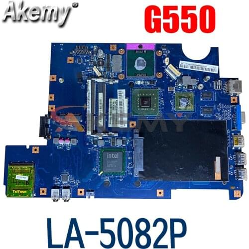 Laptop Motherboard For LENOVO Ideapad G550 Mainboard KIWA7 LA-5082P N10M-GS2-S-A2 DDR3