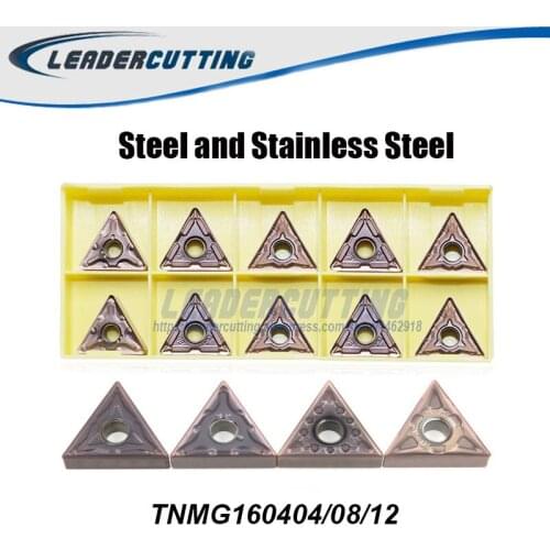 TNMG160404 TNMG160408 MA MQ MS JMS HS HA LF6018*10pcs Deskar Turning Carbide Insert for Lathe Holder for Stainless Steel
