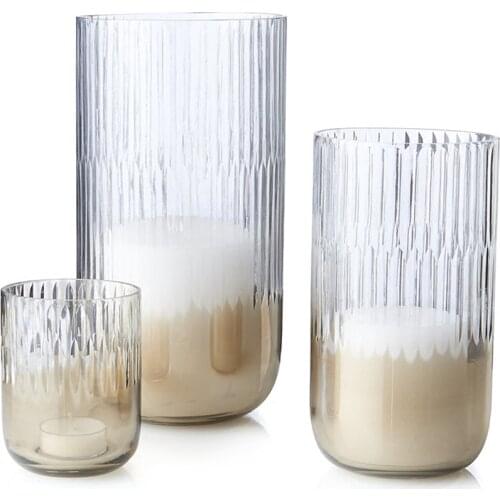 Candlestick Candle Holder Wedding Decoration Glass Crystal Home Decoration Accessories Modern Photophore Moroccan Decor 50KO259