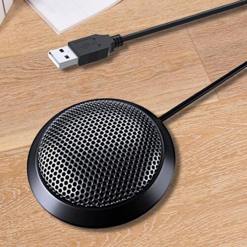 Practical USB2.0 HiFi Computer Conference Microphone Driver-free USB Microphone Lossless for Teleconference