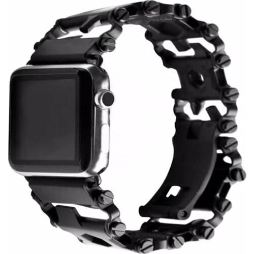 Multifunctional metal strap for Apple watch band 44mm 42mm 40mm 38mm Outdoor sports replacement strap for iwatch 6 5 4 3 2 1 SE