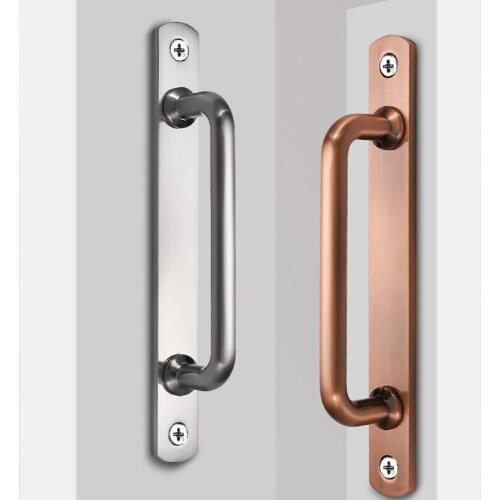 Modern Zinc Alloy Universal Door Handles Indoor Pulls Balcony Window Kitchen Cabinet Door Long Handles Furniture Hardware