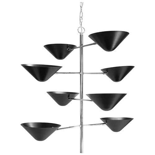 Modern minimalist hat shape chandelier soft decoration custom villa model room hotel light luxury chandelier