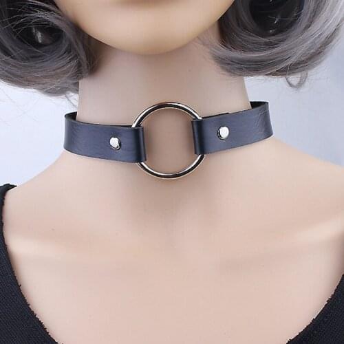SUMENG Women's Leather Chokers
