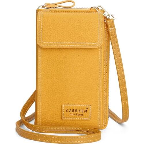 Brand Designer Lychee Pattern Cellphone Pocket Ladies Shoulder Bags Fashion Flap Handbag Summer Travel Mini Crossbody Bag Clutch