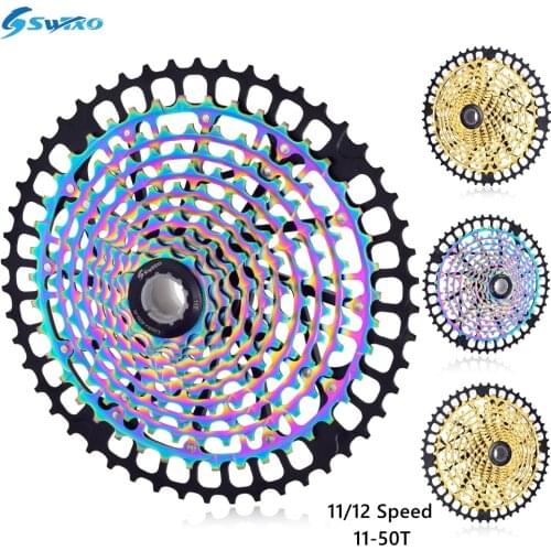 SWTXO 11/12 Speed Bicycle Cassette HG 11-50T MTB 11S 12S Mountain Bike Freewheel Sprocket 11v 12v k7 HG Hub Standard