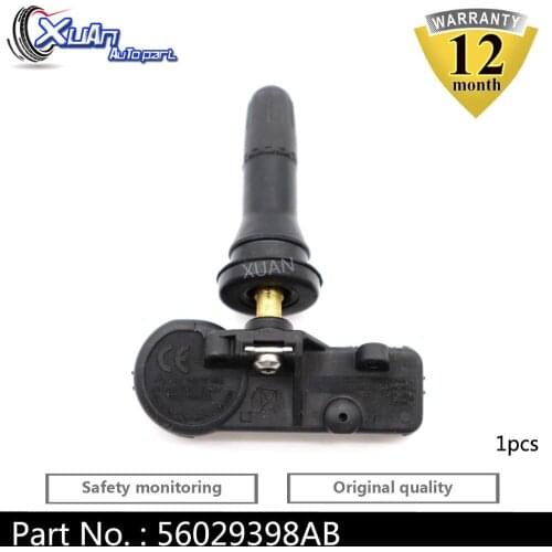 XUAN 1 PCS Tire Pressure Monitor Sensor TPMS 56029398AB For FIAT 500 JEEP GRAND CHEROKEE WRANGLER VOLKSWAGEN ROU TAN 2011-2016