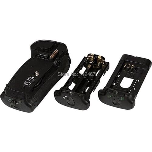Replacement BG-D10 BP-D10 Battery Grip Pack Case For Nikon D300 D300s D700 & 2pcs battery holder
