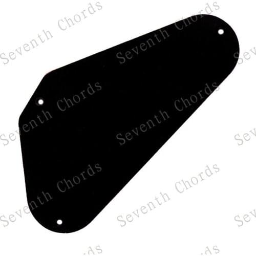 Black Cavity Cover Cover Back Plate Wiring BackPlate for Guitar Bass - Guitar Pickguard - (HC-1017)