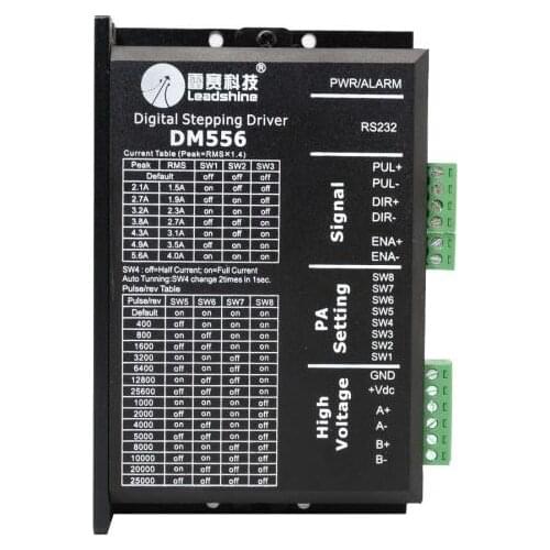 DM556 DM856 Two-phase 57 86 Stepper Motor Driver Controller Engraving Machine Accessories