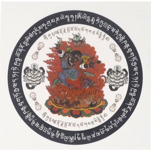 Feng Shui 2019 Home Protection Sticker (5 Pieces) W Red String Bracelet W3679