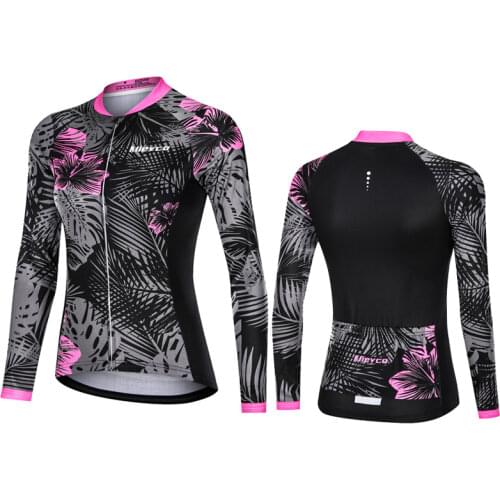 Mieyco New Cycling Jersey Roupa de Ciclismo feminina Tops MTB bicycle shirts Long Sleeve Breathable Bike Clothes outdoor wears