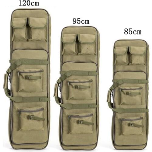 Hot Sale Dual Rifle Carrying Case Gun Bag Backpack Portable Outdoor Tactical Long Guns Bag 33''/37''/47