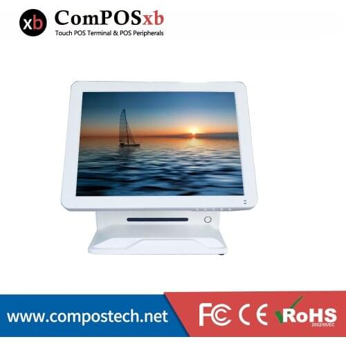 Computer Point of sale commerical pos all in one 15" resistive touch screen pos terminal retail restaurant cash register