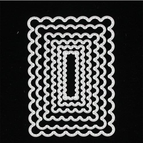 KSCRAFT Frames Metal Cutting Dies Stencils for DIY Scrapbooking/photo album Decorative Embossing DIY Paper Cards Making Projects