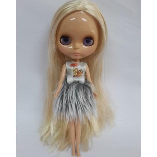 DIY blyth doll with Blonde hair
