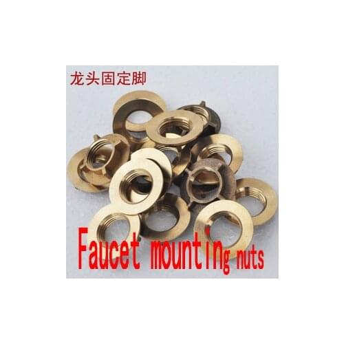 Shower Head Bathroom Accessories Single Cold Mounting Accessories Dn15 Nut Faucet Hot And Fixed Linking Two Double Foot