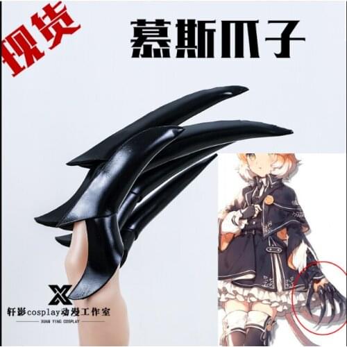 2021 New The Game Arknights cos Mousse Paw finger cots five
