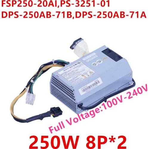 New Original PSU For Lenovo AIO b520 b520r2 b520e 1088 8Pin 250W Power Supply FSP250-20AI PS-3251-01 DPS-250AB-71B DPS-250AB-71A