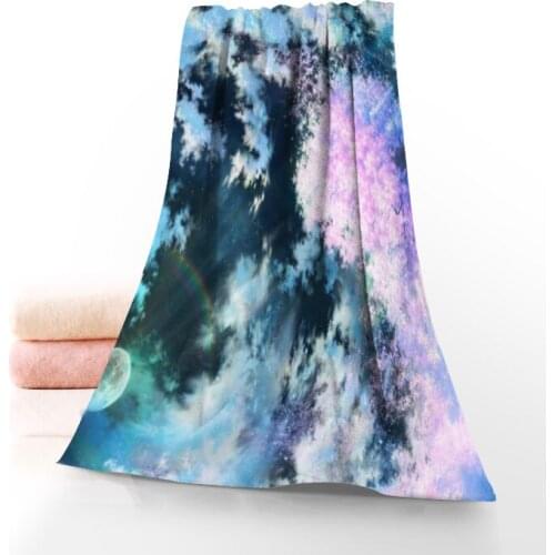 Hot Sale Custom Animation 35x75cm Fitness Sports Towel Portable Quick-Drying Towel Yoga Outdoor Microfiber Sports Towel