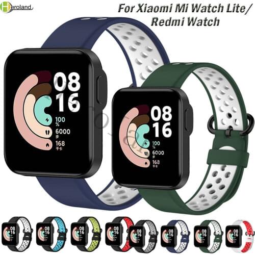 Strap For Xiaomi Mi Watch lite Global Version Fashion Band Soft Silicone Wristbands Bracelet Straps For Redmi SmartWatch Belt