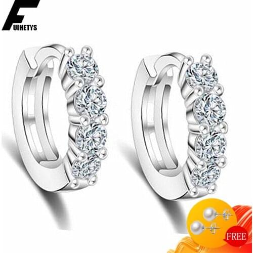 Bali Jelry Trendy Earring 925 Silver Jewelry Accessories for Women Wedding Hollow Heart-shape AAA Zircon Gemstone Drop Earrings