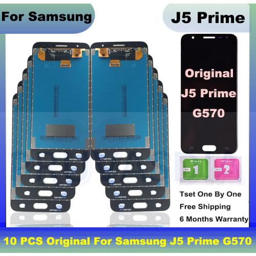 10 Piece/lot Original For SAMSUNG J5 Prime LCD G570 G570F G570M Display Touch Screen For SAMSUNG GALAXY J5 Prime LCD Assembly