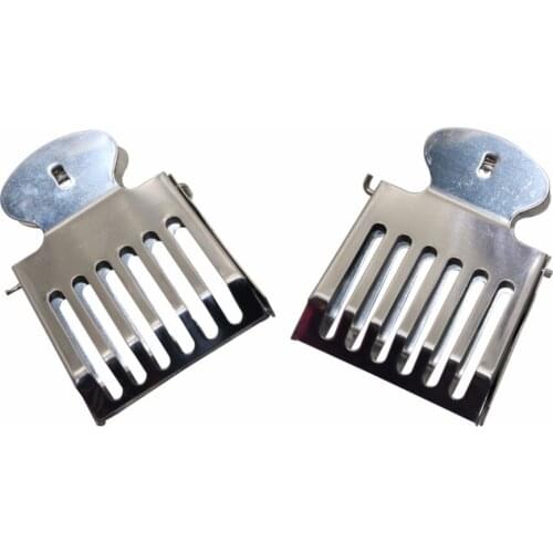 10 Pcs Beekeeping Equipment Bee Cages Stainless Steel Prisoners Wang Cage Queen Beehive Bee Special Tools