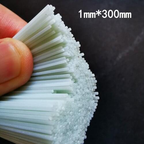 100pcs Fiberglass rod for squid hook 1x300mm Octopus Cuttlefish bait artisan Free cut Fishhook Fiberglass pole Accessories Tools