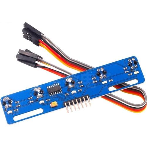 5-channel TCRT5000 infrared reflection sensor KIT five-way photoelectric switch module infrared tracking sensor module