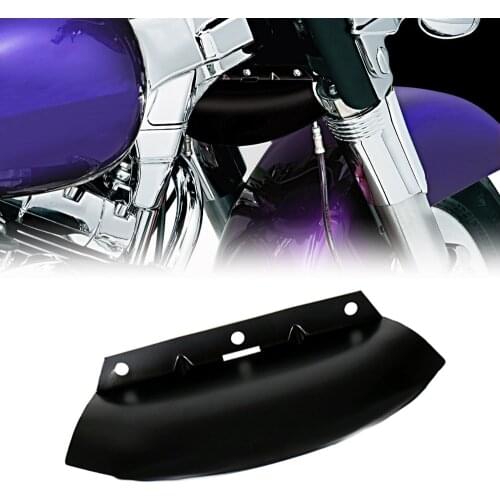 Black Lower Triple Tree Wind Deflector For Harley Touring Street Glide Road Glide 1980-2011 2012 2013 Models