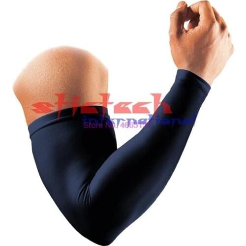 By dhl or ems 500pcs Basketball Sports Safety Arm Warmers Barcer Lengthen Armguards Sunscreen Sports Protective Forearm