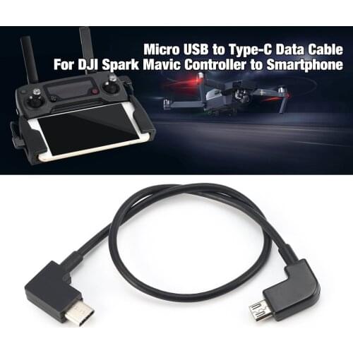 Data Cable Remote Controller to Phone Tablet Connector Micro for USB TypeC Extend for DJI Mavic MINI/MINI SE/Pro/Air/Mavic 2